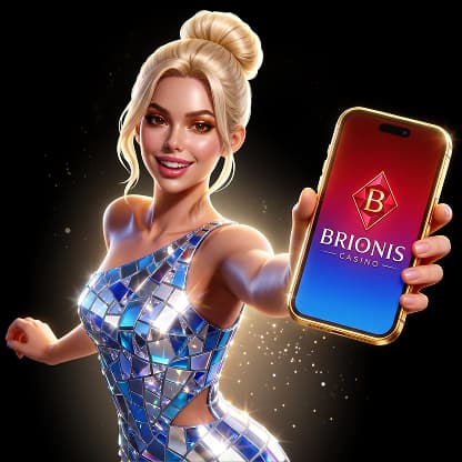 Brionis App auf einem Smartphone