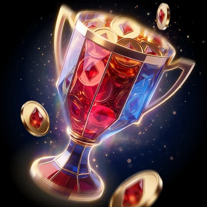 Facettierter Brionis Pokal